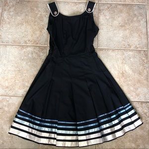 Beautiful vintage navy blue sundress